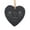 Slate Black (Design 1), variant on Darling Souvenir MADE WITH LOVE Personalized Couple Names Wedding Sign Gift Engraved Heart Slate Hanging Christmas Tree Ornament with String