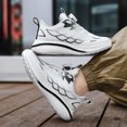 thumbnail image 5 of Kids Sneakers Boys Girls Casual Shoes Unisex-Child Lightweight Breathable Athletic Running Tennis Walking School Shoes, 5 of 11