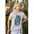 thumbnail image 3 of Together Like Moonshine and Mason Jar Women's Graphic T Shirt Tees Brisco Brands M, 3 of 6