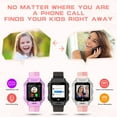 thumbnail image 6 of SHANNA 4G Smart Watch for Girls Boys, Smart Watch Phone with Calling, SOS, GPS, Camera, Flashlight, GPS Tracker for 3-12 Years Kids Birthday Xmas Gift, Pink, 6 of 7