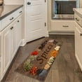 thumbnail image 4 of DOLITY 1pc Comfort Kitchen Mat Absorbent Runner Rug for Home Office Kitchen Laundry Floor Entryway Dining Room Machine Washable Carpet Bedroom Decor A 60x180cm, 4 of 9