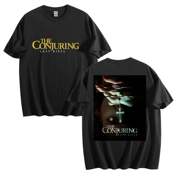 The Conjuring Last Rites Cotton Tshirt Men Women Short Sleeve Vintage 90s Tops Tees