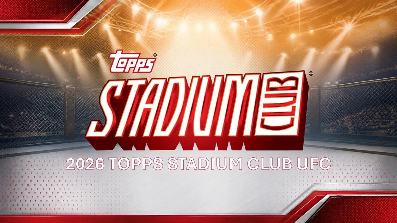 26 TOPPS STADIUM CLUB UFC MEGA BOX