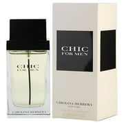 Carolina Herrera Chic Eau De Toilette For Men - 3.4oz