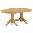 thumbnail image 3 of East West Furniture VAGR5-OAK-W Small Kitchen Dining Room Table & 4 Chairs, Oak, 3 of 5