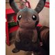 thumbnail image 2 of 35 cm Fujiwara Hiroshi Co marca Pikachu negro oscuro Anime figuras Pp algodón corto felpa animales Hy, 2 of 3