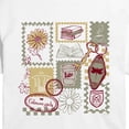 thumbnail image 3 of Gilmore Girls - Stamp Collage - Juniors Cropped Graphic T-Shirt, 3 of 5