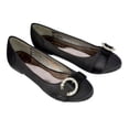thumbnail image 4 of XY London Ballerines de Mariée pour Femmes en Ferne Broach à Strass devant, 4 of 4