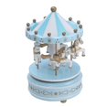 thumbnail image 2 of Wood Miniature Carousel, 2 of 3