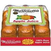 Martinelli's Gold Medal, 100% Apple Juice, 10oz Plastic Bottle (Pack of 9)