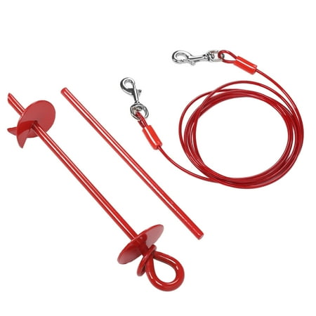 Heavy Duty Dog Anchor,Dog Tie Out Stake Dog Ground Anchor Kit Heavy ...