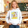 thumbnail image 4 of RMGVDSD Hoodies for Girls Graphic Pullover Hooded Sweatshirt for Kids Back To School and Daily Wear Soft Casual Hoodie Sweatshirts Fashion Fall Tops 7-8 Years, 4 of 7