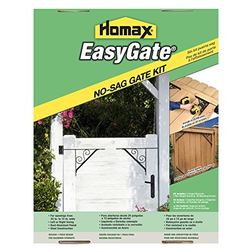 Gate Bracket Kit, 4 Bracket, Swirl Design Easy Gate, for Gate Repair
