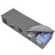 thumbnail image 2 of Caja de almacenamiento plegable de tela no tejida, resistente a la humedad (gris), 2 of 6