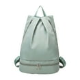 thumbnail image 3 of GARENDE Gym Backpack for Women Portable Sports Equipment Backpack Female Fitness Bag Green, 3 of 9