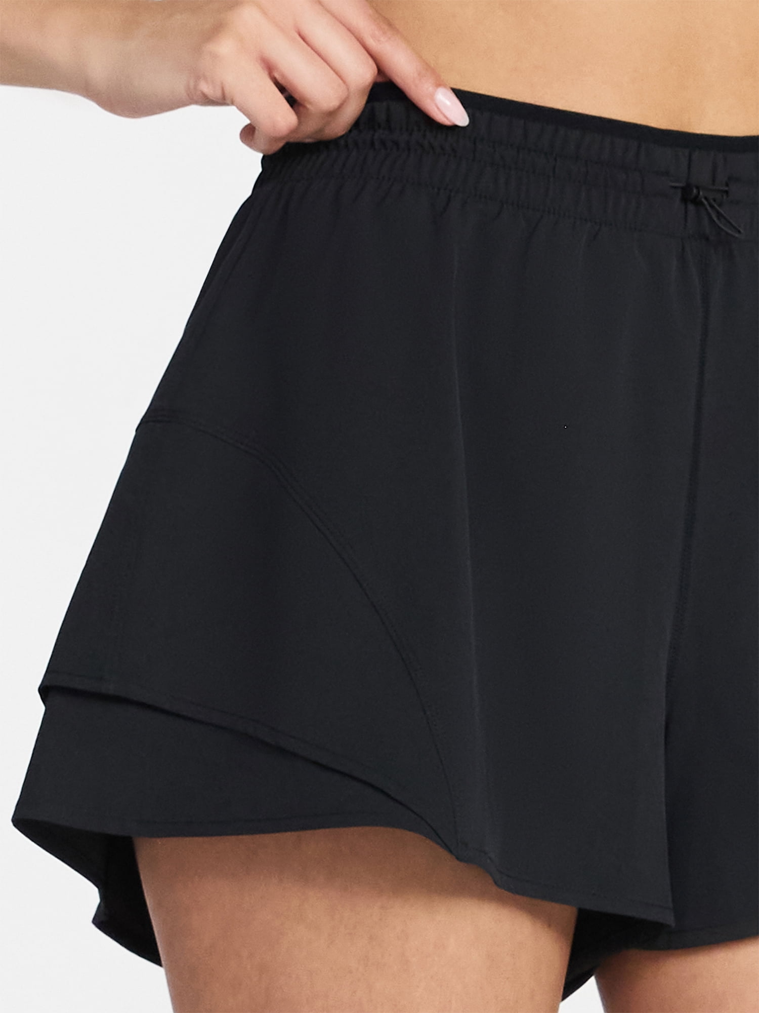Avia Women's and Women's Plus Flounce Running Shorts, Sizes XS-4X