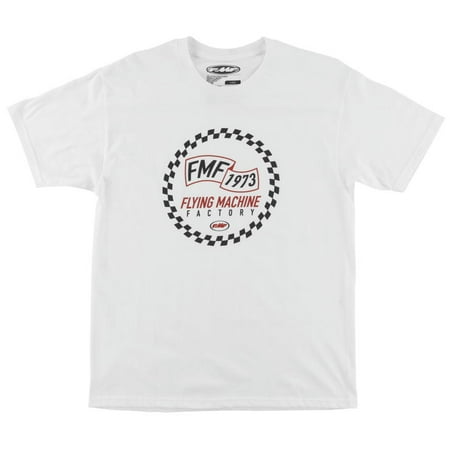 FMF APPAREL Flat Track T-Shirt White M 