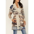 thumbnail image 3 of Idyllwind Women's Country Wood Ombre Southwestern Cardigan - IWHO21SW27-CRM   US, 3 of 5