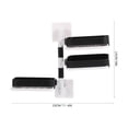 thumbnail image 2 of unbranded Jabón De Pared Negro Con Giratorio Y 3 Capas Ideal Para Cocina Y, 2 of 7