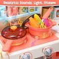 thumbnail image 3 of Set de cocina HOLYFUN Kids con sonido, luz y circulación de agua, 3 of 9