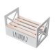 thumbnail image 3 of Organizador de estación de jabón para ropa, soporte para líquido, almacenamiento profesional de madera moderno blanco, 3 of 9