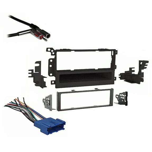 Fits Oldsmobile Eighty-Eight 1994-1999 Metra Single DIN Dash Kit with Harmony Radio Harness