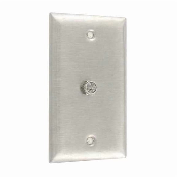 Dwyer Instruments SS Wall Plate, Static Pressure Pickup A-417A