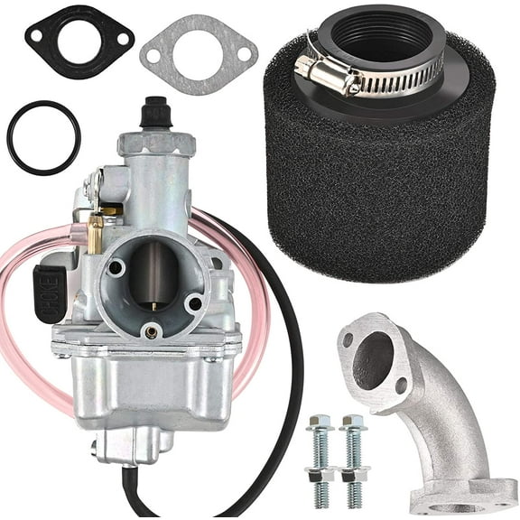 Trkimal VM22 Carburetor 26mm Carb for Intake Pipe Pit Dirt Bike 110cc 125cc 140cc Lifan YX Zongshen Pit Dirt Bike XR50 CRF70 KLX BBR Apollo Thumpstar Braaap Atomic DHZ SSR