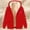A116 Red, variant on Fleece Jacket with Hood Women Sherpa Lined Thermal Loose Plus Size Heart Graphic Hoodies Cold Weather Long Sleeve Zip Up Coats Warm Fuzzy Cozy Fall Fashion Clothes with Pockets