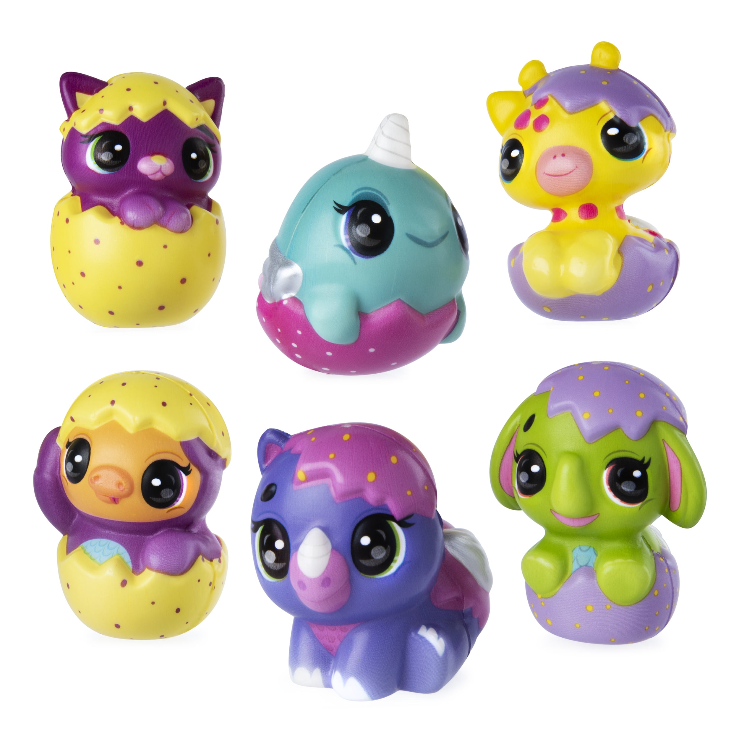 Hatchimals HatchiMallows, Soft, Squishy Hatchimals, Just Hatched Series, Exclusively Available