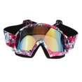 thumbnail image 1 of Anti Fog Motorcycle Atv Mountain Bike Racing Glasses Goggles A011 White Mirror, 1 of 5