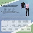 thumbnail image 5 of TiaoBug Kids Girls Gym Training Set Sleeveless Crop Tops And Yoga Pants Sports Jacket Activewear Pink 14, 5 of 5
