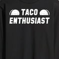 thumbnail image 3 of Instant Message - Taco Enthusiast - Men's Long Sleeve T-Shirt, 3 of 6