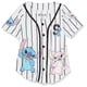 thumbnail image 1 of Camiseta de Malla Tipo Jersey de Béisbol para Niñas Disney Lilo & Stitch, 1 of 1