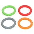 thumbnail image 3 of 4 pulseras de silicona para mordedores de bebé, refrigerables, resistentes al calor, para aliviar las encías., 3 of 14