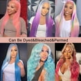 thumbnail image 6 of 30Inch 613 13x6 Lace Front Wig Human Hair 200 Density 613 Lace Front Wig Human Hair Blonde Wig Human Hair Straight Lace Frontal Wig Human Hair Pre Plucked With Baby Hair (613 Blonde Wig), 6 of 7