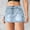 Light Blue, variant on Skirt for Women Denim On Black Retro Stretch Slim Pocket Fashion Sexy Denim Skirt
