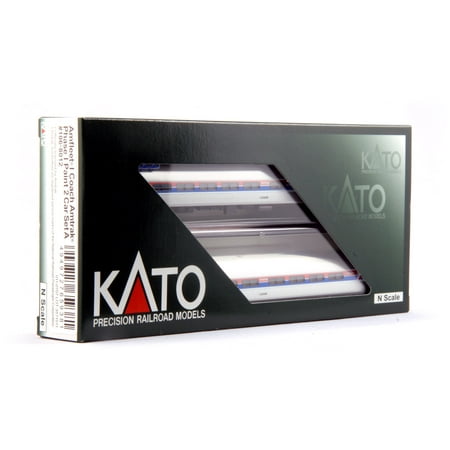 - Kato 106-8012 N Amtrak Amfleet I Phase I Set A (2)