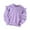 Purple, variant on Eltusu Little Girls Casual Sweatshirts, Long Sleeve Cotton Pullover Crewneck Spring Fall Tops Pink Size 6 T
