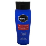 Brut Revolution 2 in 1 Shampoo Plus Conditioner by Faberge Co. for Men - 13 oz Shampoo and Conditioner