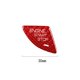 thumbnail image 4 of Embellecedor de fibra de carbono para botón de encendido del motor ATS (L Decor Red) Rojo, 4 of 9