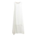 thumbnail image 2 of Vestido suelto retro casual para mujer, vestido maxi largo bohemio sin mangas con cuello en O Romacci M, 2 of 7