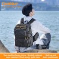 thumbnail image 3 of D132 professional camera backpack hard shell anti-collision waterproof decompression shoulder camera bag SLR camera bag, 3 of 7