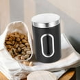 thumbnail image 4 of OULII 3pcs Tea and Sugar Canisters Stainless Steel for Cooking Enthusiasts in Kitchen Organization, 4 of 6