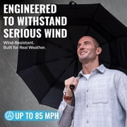 Repel Travel Umbrella Compact Rain & UV Protection, Windproof up to 85 MPH
