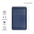 thumbnail image 2 of Bandeja para hornear KitchenAid azul tinta antiadherente 23x33 cm aluminizada, 2 of 8