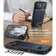 thumbnail image 3 of Funda de piel con función atril magnética WTCASE para iPhone 17 Pro Max, 3 of 8