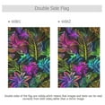 thumbnail image 3 of Neon Leaf Garden Flag 12X18 Double Sided Yard Flags for Outside Outdoor All Seasonal Decoration, 3 of 6