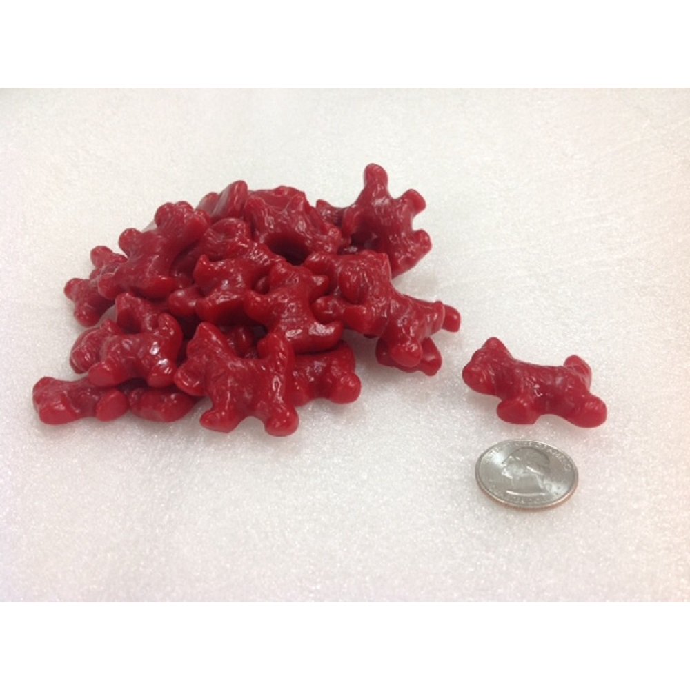 Red Licorice Scottie Dogs 2 pounds licorice juju candy