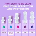 thumbnail image 6 of Poise Ultra Thin Incontinence Pads with Wings, 4 Drop Moderate Absorbency, 54 Count, 6 of 10